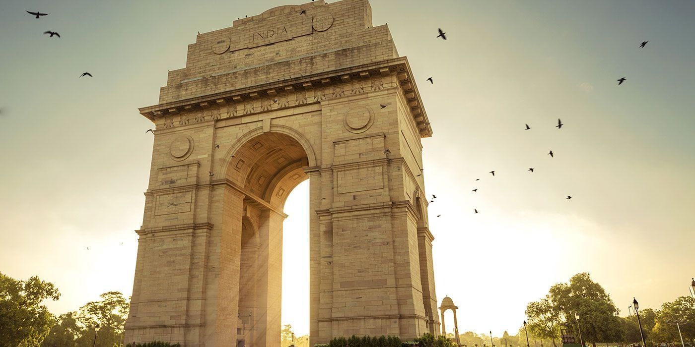 India Gate em Nova Delhi, Índia