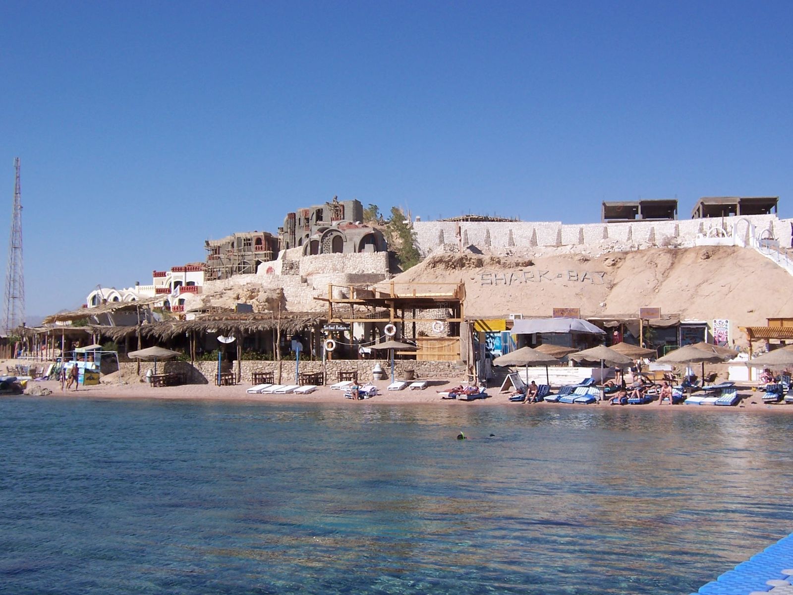 Costa do Mar Vermelho em Sharm El Sheikh, Egito