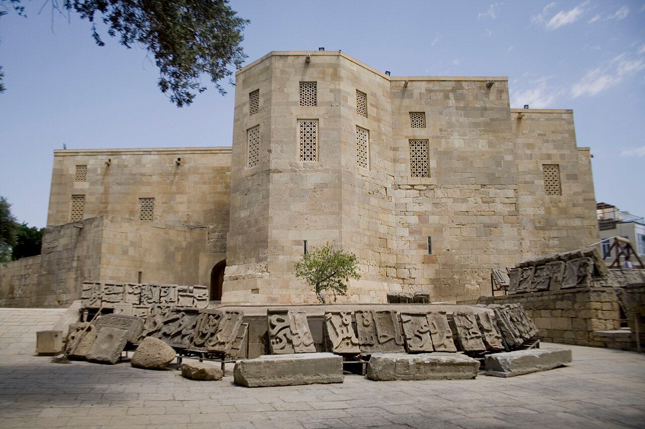 Palácio dos Shirvanshahs na Cidade Antiga de Baku, Azerbaijão