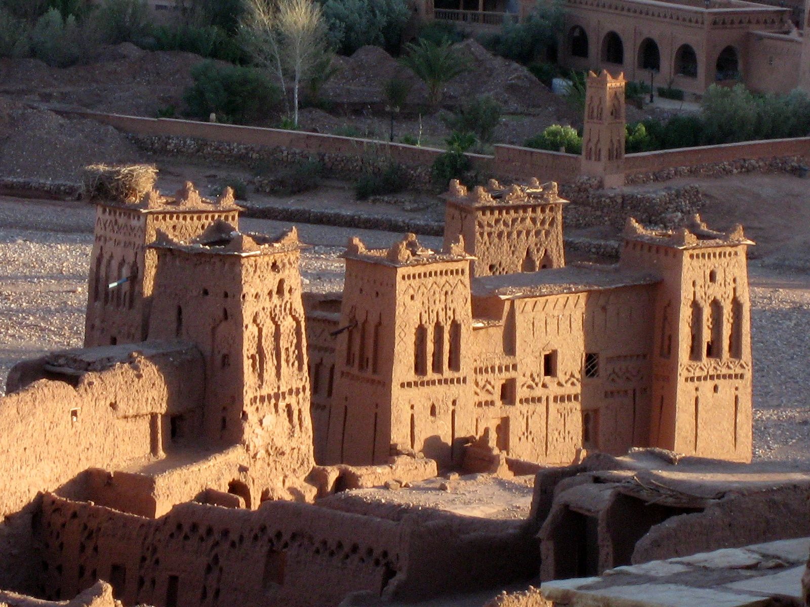 Kasbah de Aït Ben Haddou, no sul do Marrocos