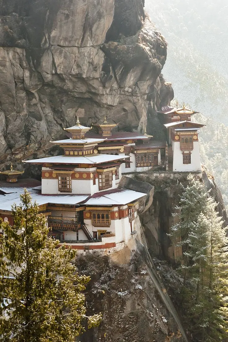 Mosteiro Taktsang, o Ninho do Tigre, no Butão