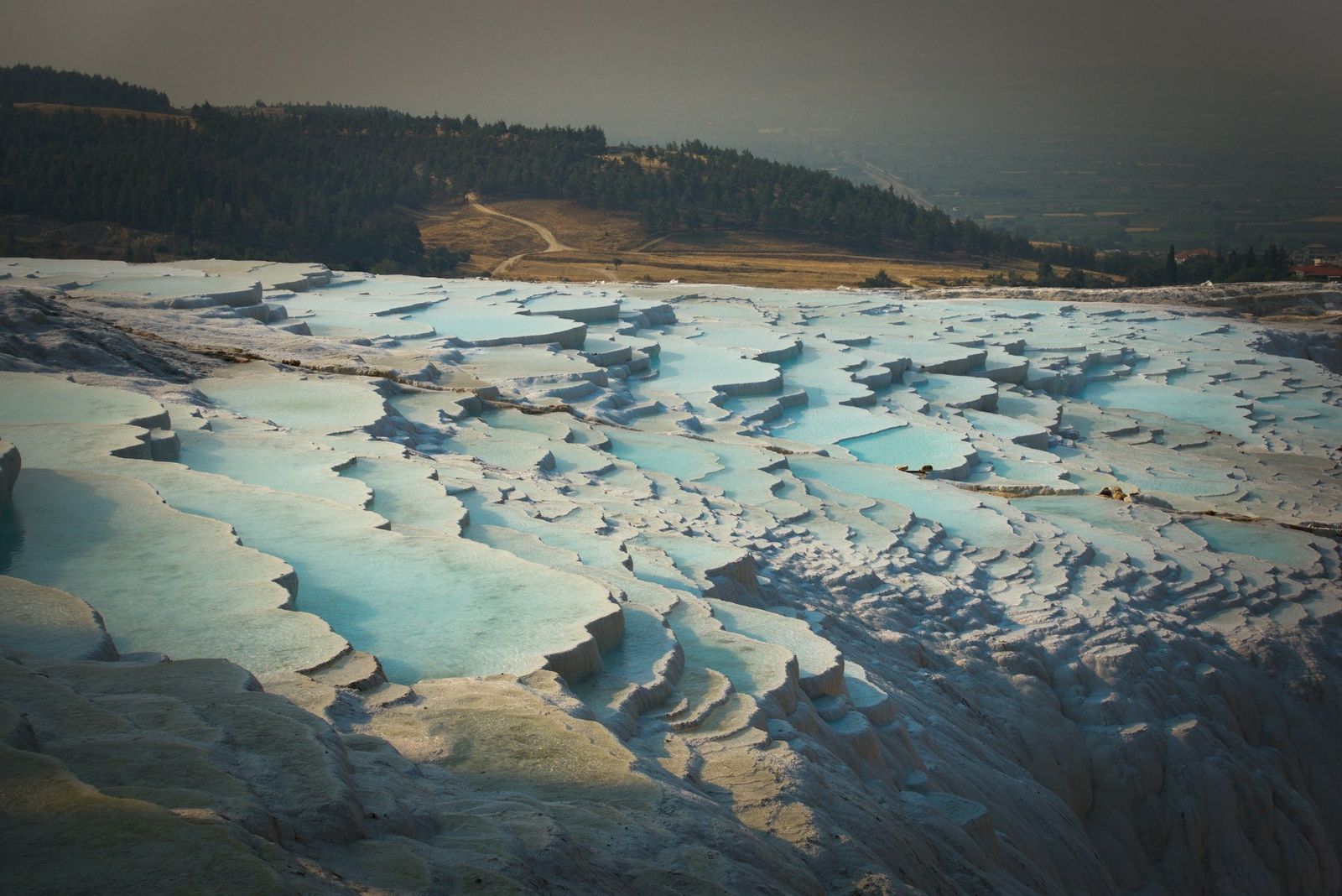Terraços de travertino de Pamukkale