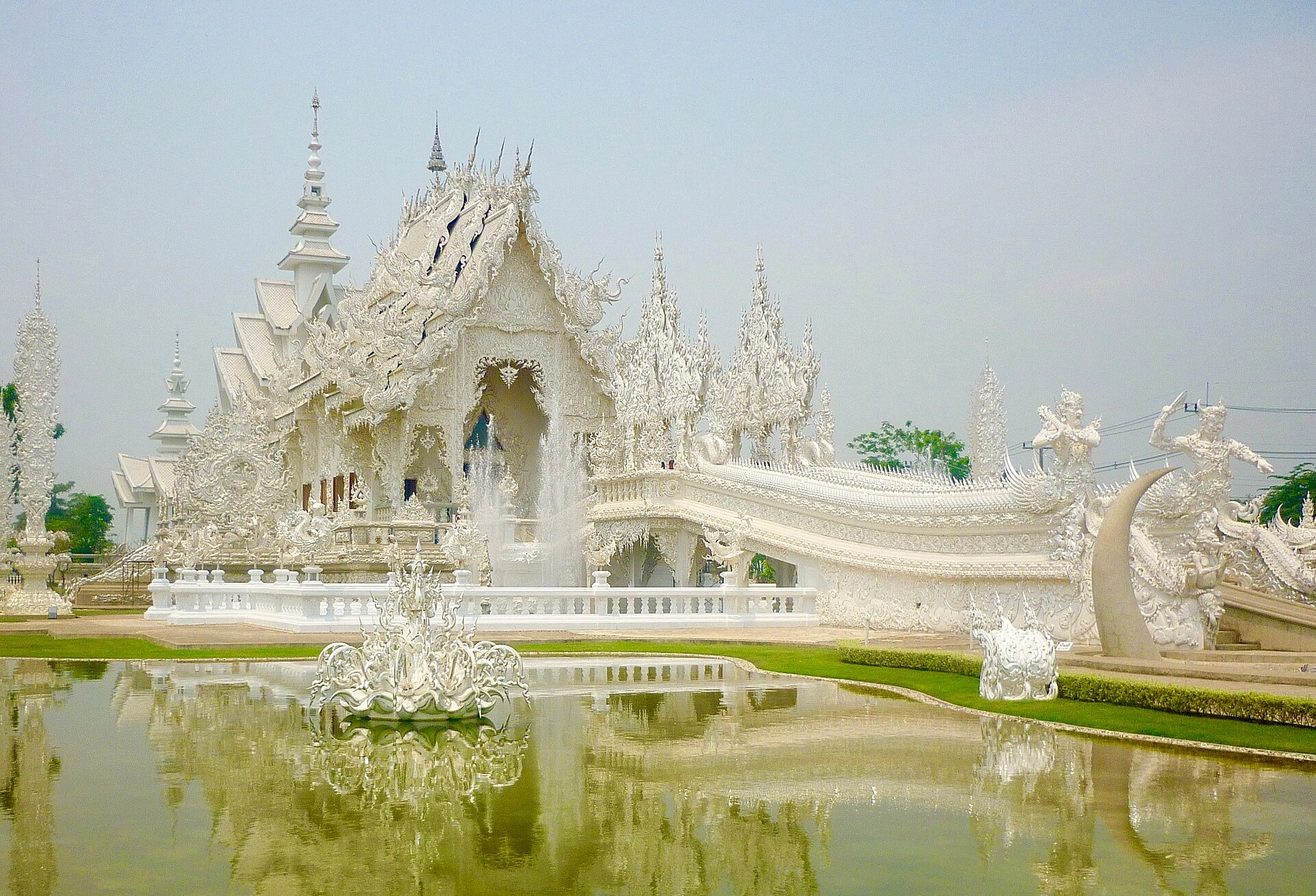 Templo Branco em Chiang Rai