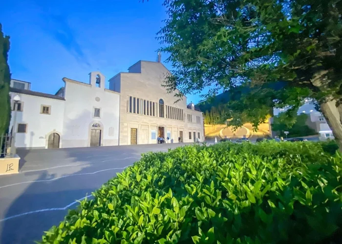 Igreja de Santa Maria delle Grazie em San Giovanni Rotondo. Visitas livres, por conta própria.