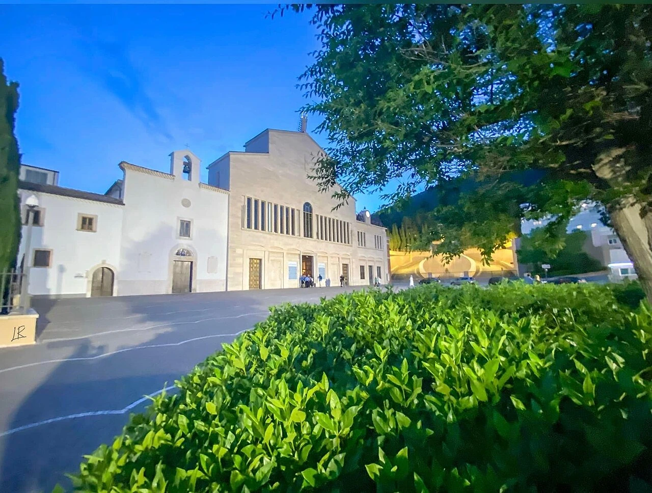 Igreja de Santa Maria delle Grazie em San Giovanni Rotondo. Visitas livres, por conta própria.