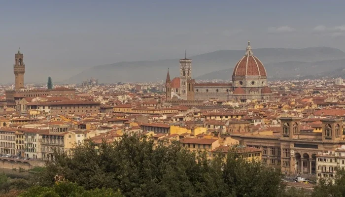 Panorama de Florença, etapa do dia 3.