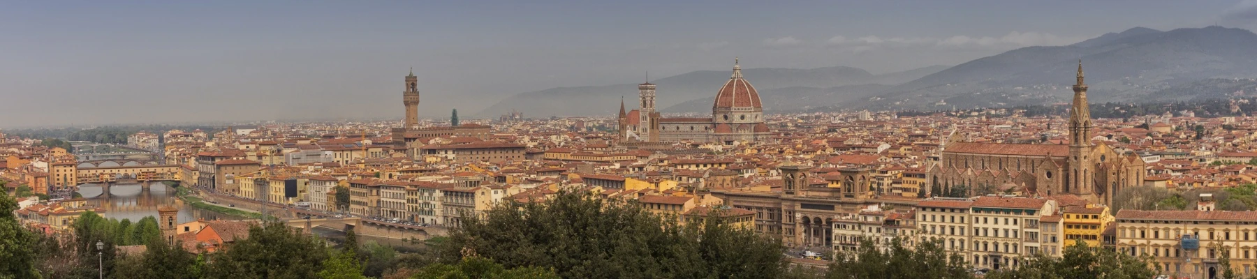 Panorama de Florença, etapa do dia 3.