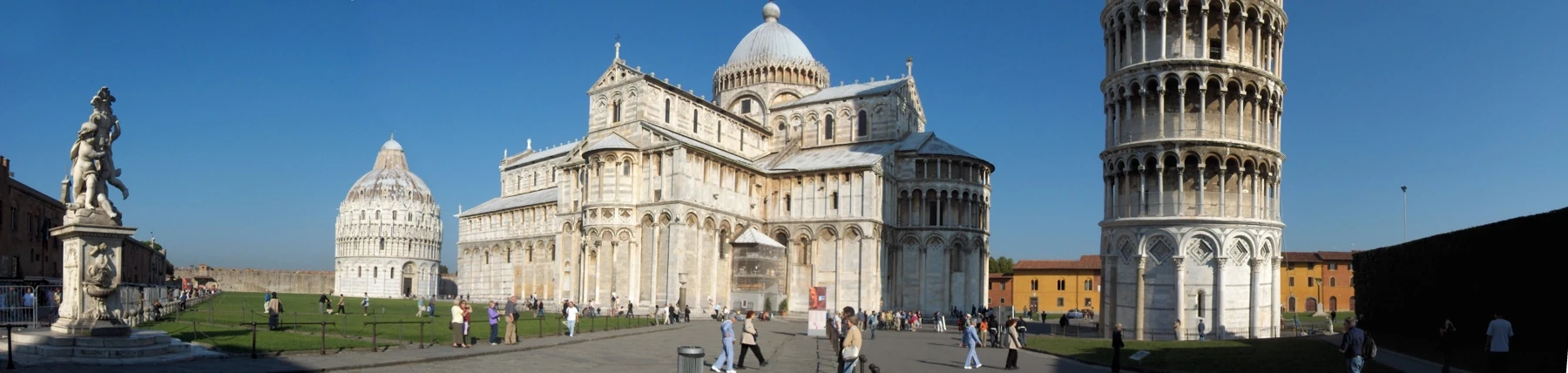 Pisa, parada prevista no dia 4.
