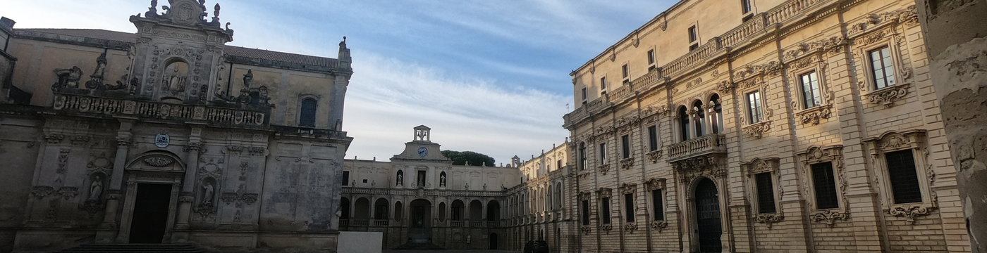 Piazza del Duomo, Lecce. Imagem de contexto; entrada na catedral não incluída.