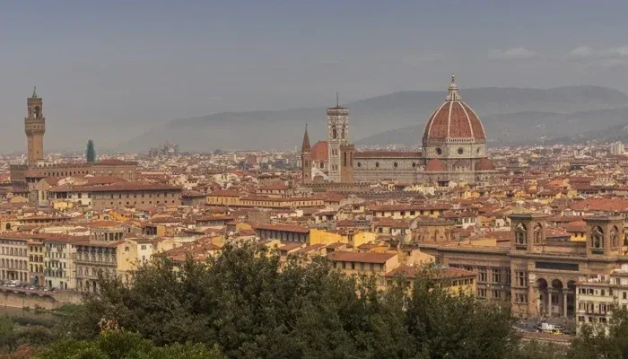 Panorama de Florença, etapa do dia 3.